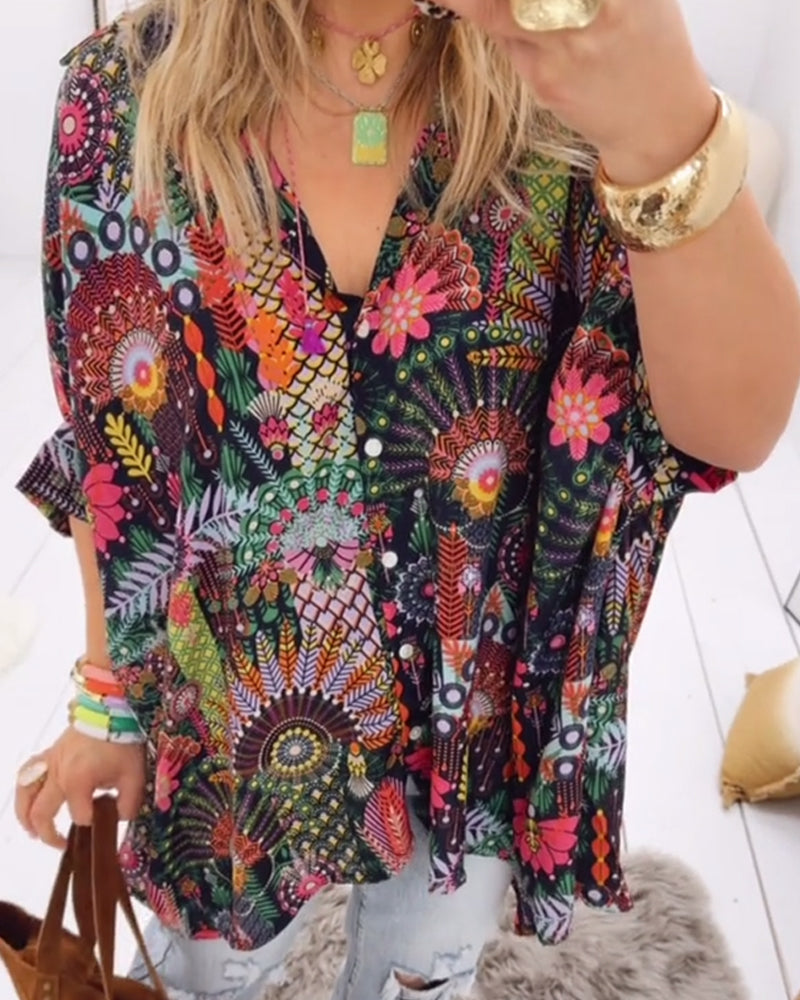 Ysoline | Blouse Imprimée Éclatante™