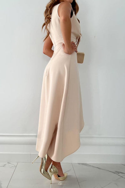 Noémie | Robe Portefeuille Asymétrique Élégante™