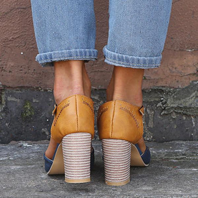 Élodie | Sandales Chic au Style Rétro™