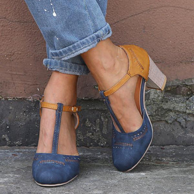 Élodie | Sandales Chic au Style Rétro™