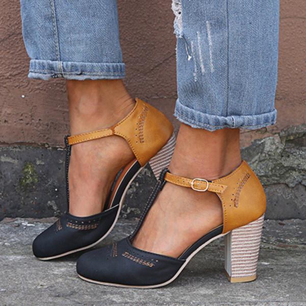Élodie | Sandales Chic au Style Rétro™
