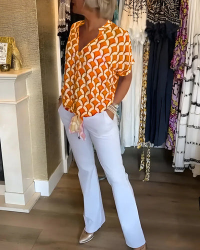 Léa | Blouse d'Été Élégante™