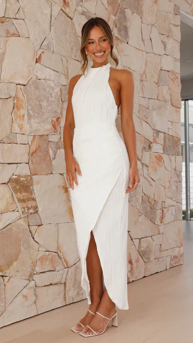 Mirabelle | Robe Portefeuille avec Col Classique™
