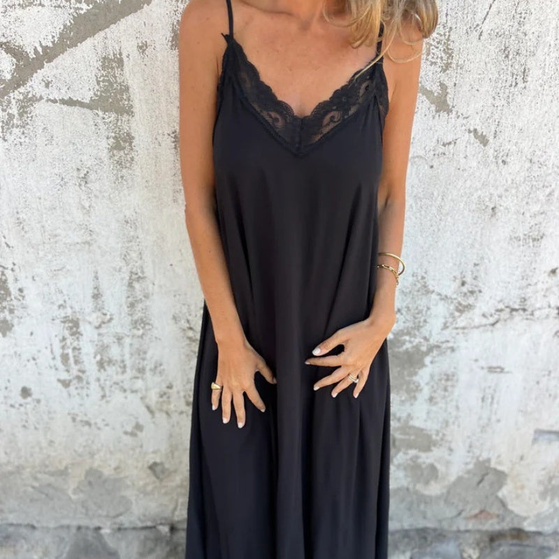 Élena | Robe Élégante à Encolure en V™