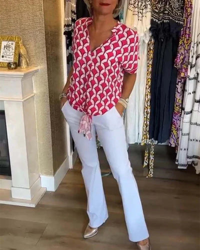 Léa | Blouse d'Été Élégante™