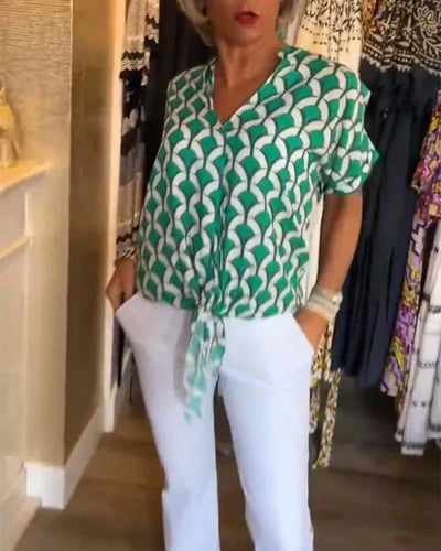 Léa | Blouse d'Été Élégante™