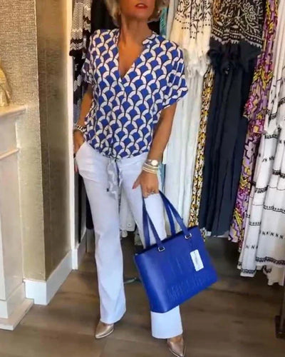 Léa | Blouse d'Été Élégante™