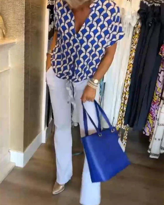 Léa | Blouse d'Été Élégante™