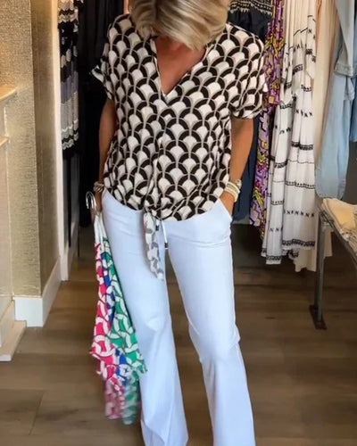Léa | Blouse d'Été Élégante™