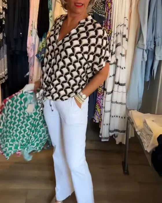 Léa | Blouse d'Été Élégante™