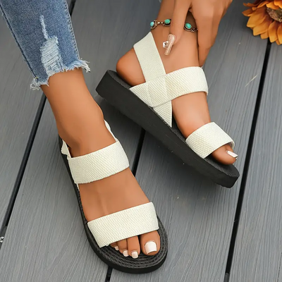 Sandrine | Sandales Ortopédiques Élégantes™